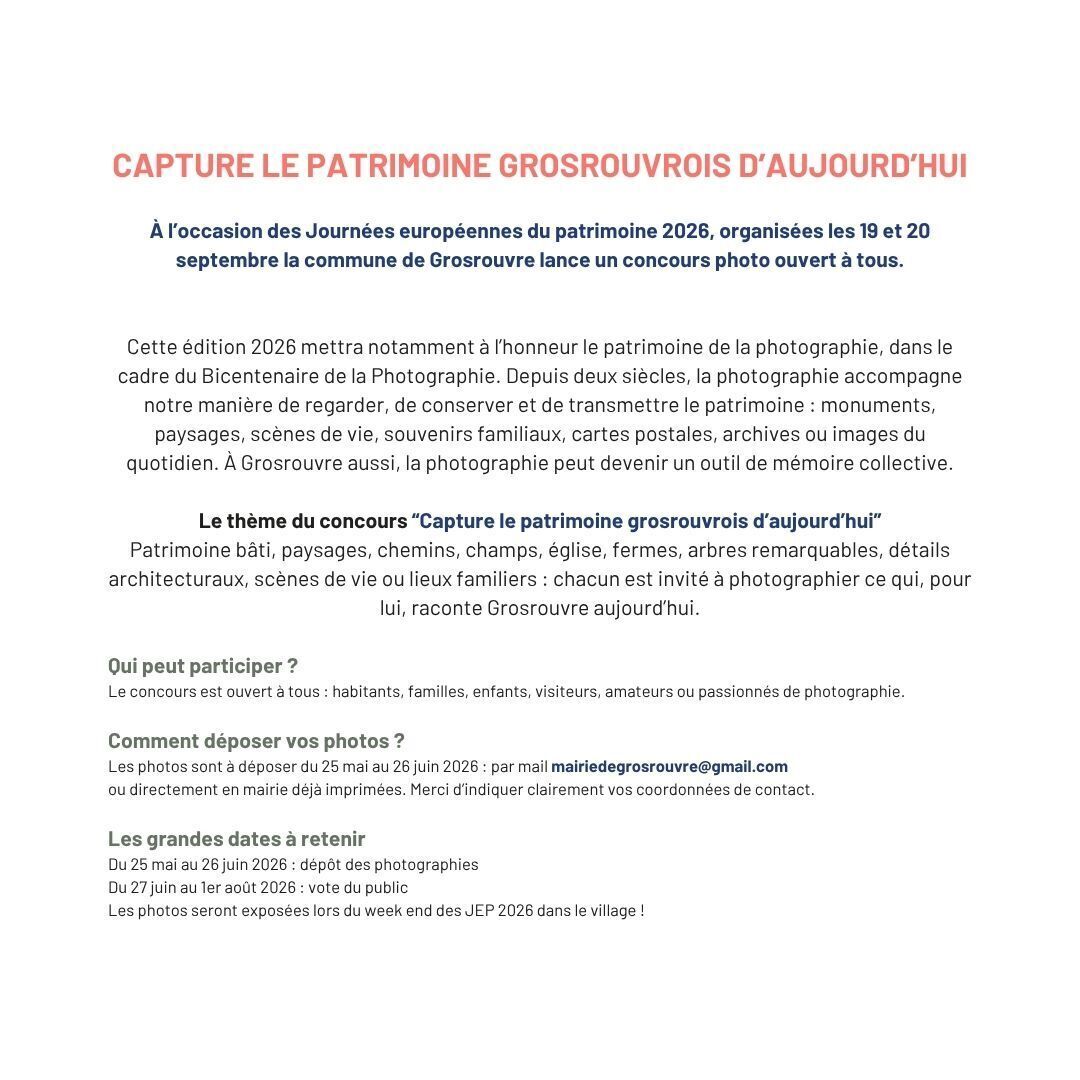 Concours photo verso