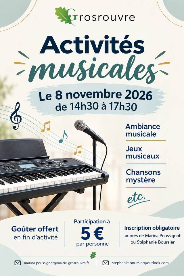 Activités musicales