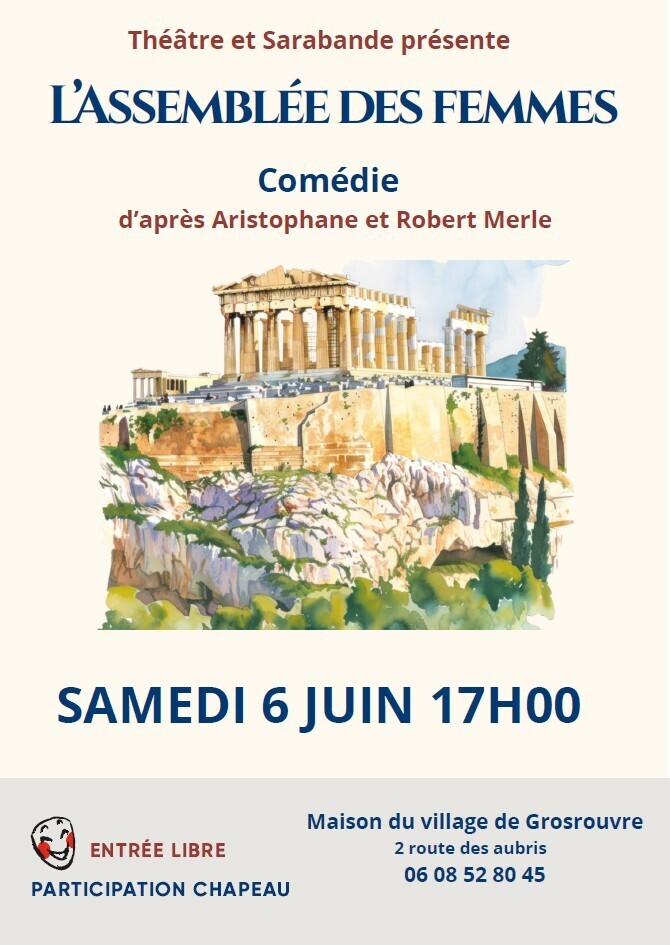 affiche théatre