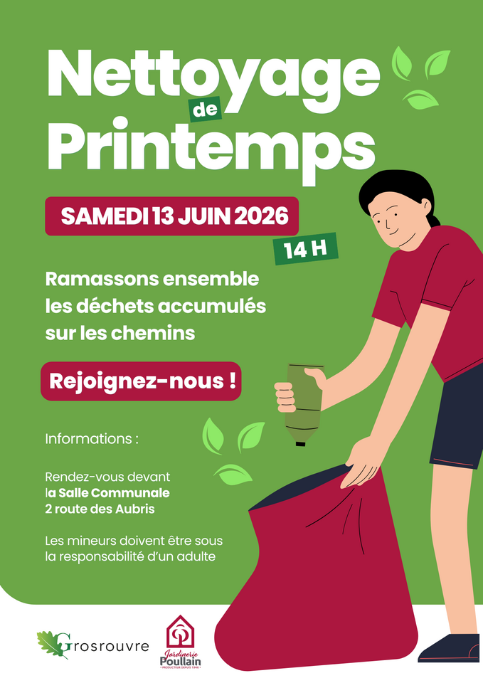 Nettoyade de printemps