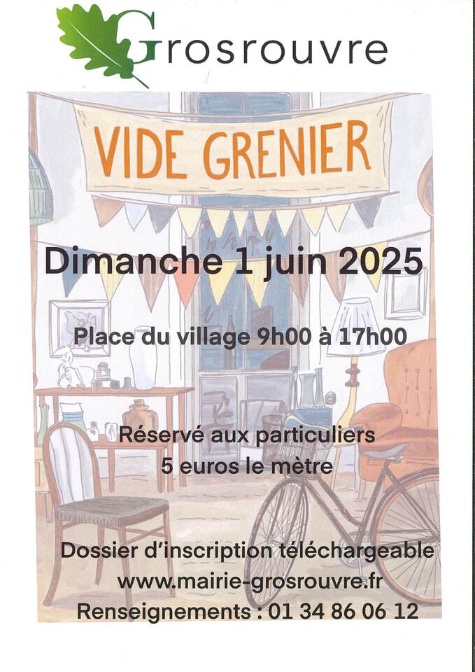 Vide Grenier Grosrouvre
