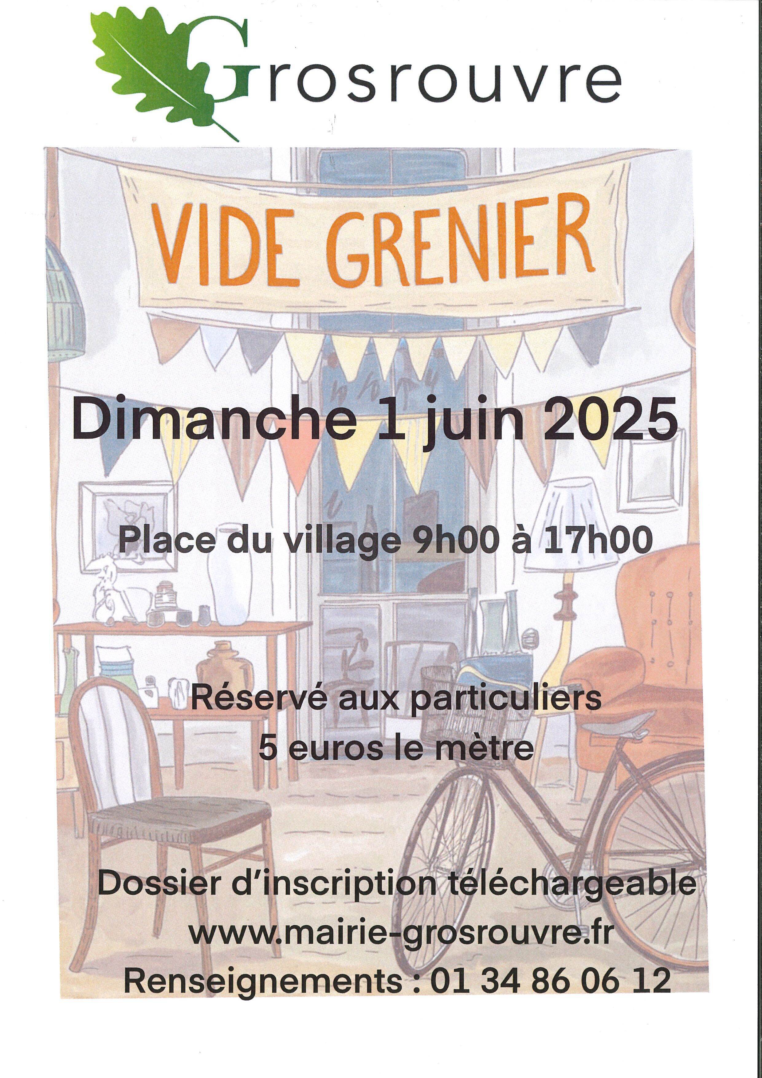 Vide Grenier Grosrouvre